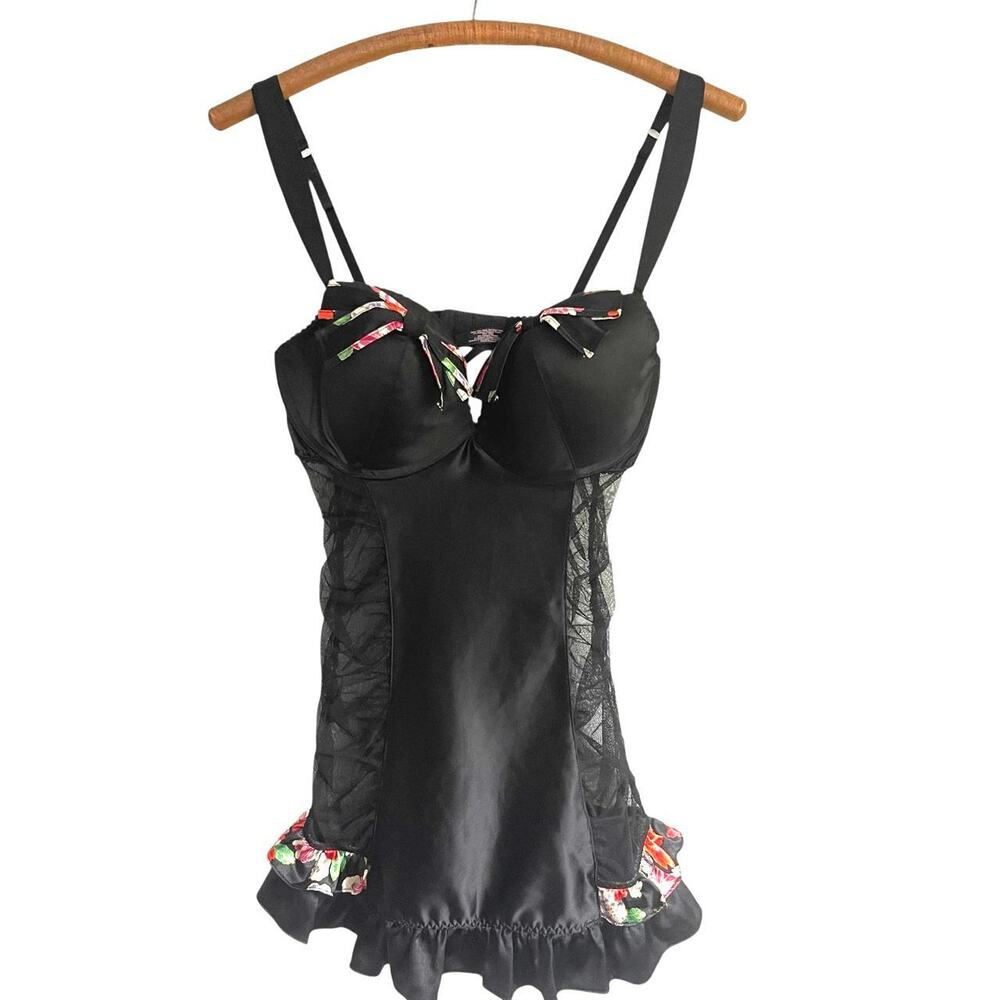 Victoria's Secret Multicolor Floral Night Top: Y2K, Modern